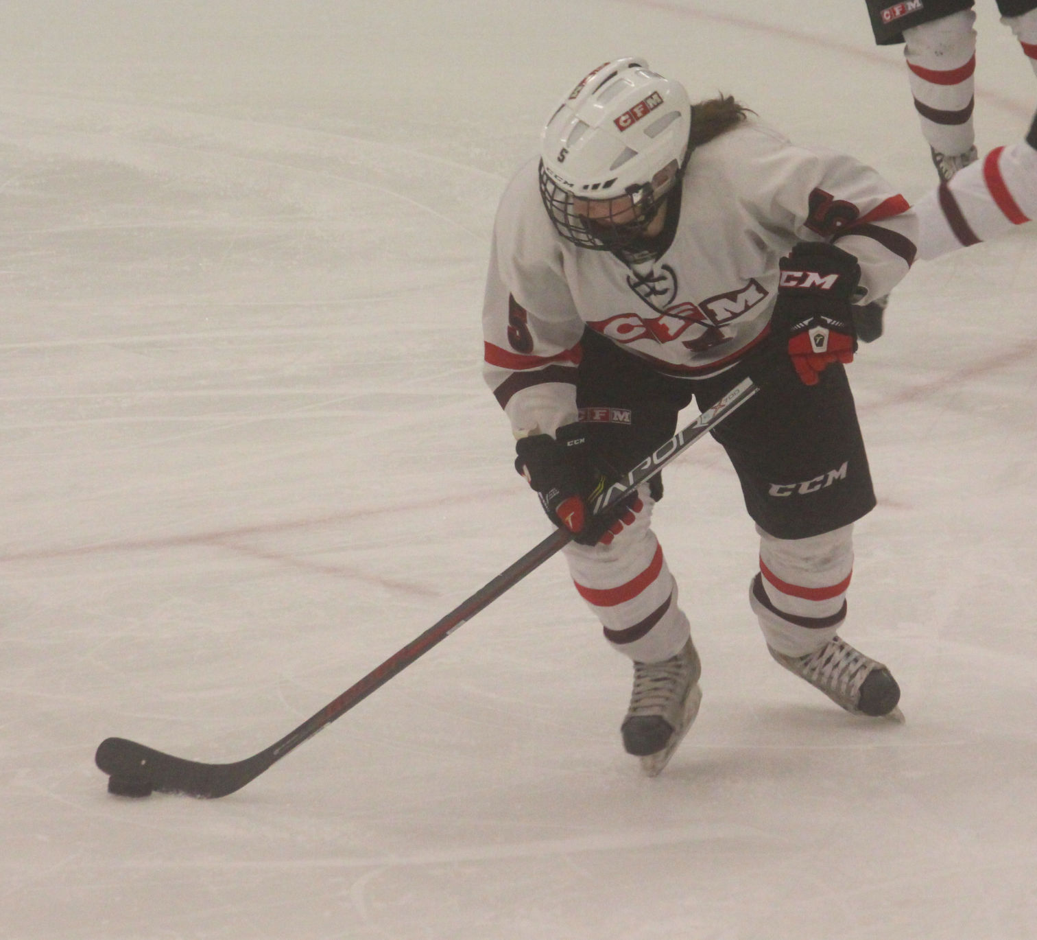 Chi-Hi/Menomonie girls hockey vs Appleton United at Eau Claire 12-28-17
